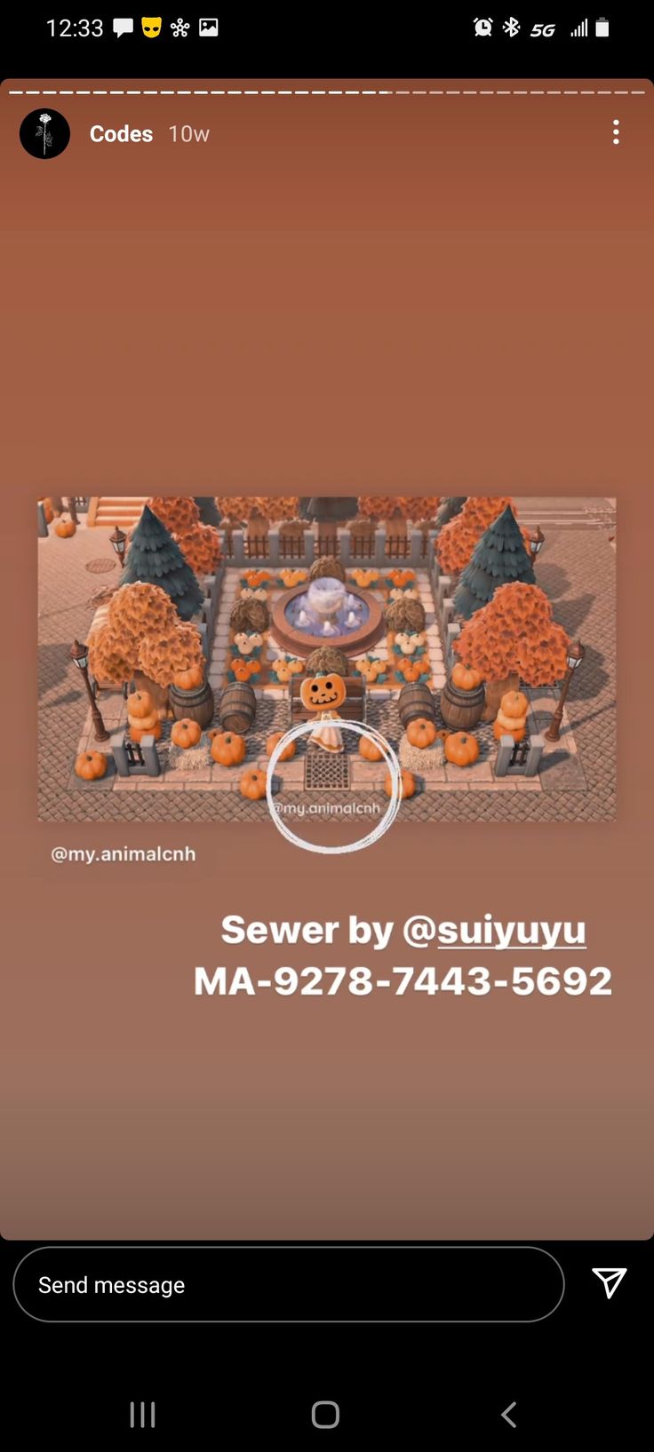 an image of pumpkins in the middle of a field with text that reads sever by