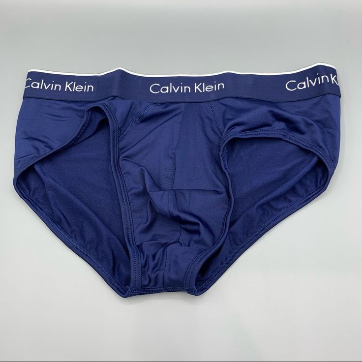 Calvin Klein Briefs Brand New Size Medium All Sales Are Final. Calvin Klein Blue Cotton Bottoms, Casual Blue Calvin Klein Bottoms, Calvin Klein Casual Blue Bottoms, Calvin Klein Brief, Calvin Klein Briefs, Men's Briefs, Klein Blue, Book Decor, Briefs