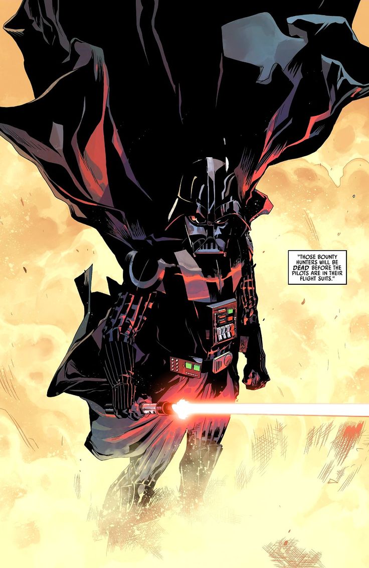 darth vader from the star wars comics