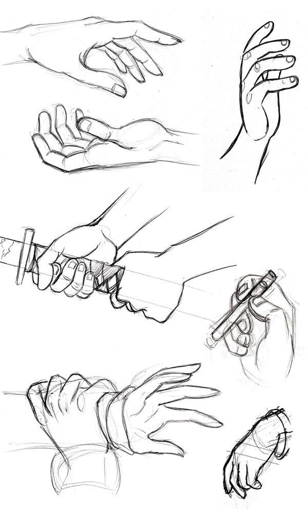 several hands are shown with different gestures and positions to hold the object in each hand