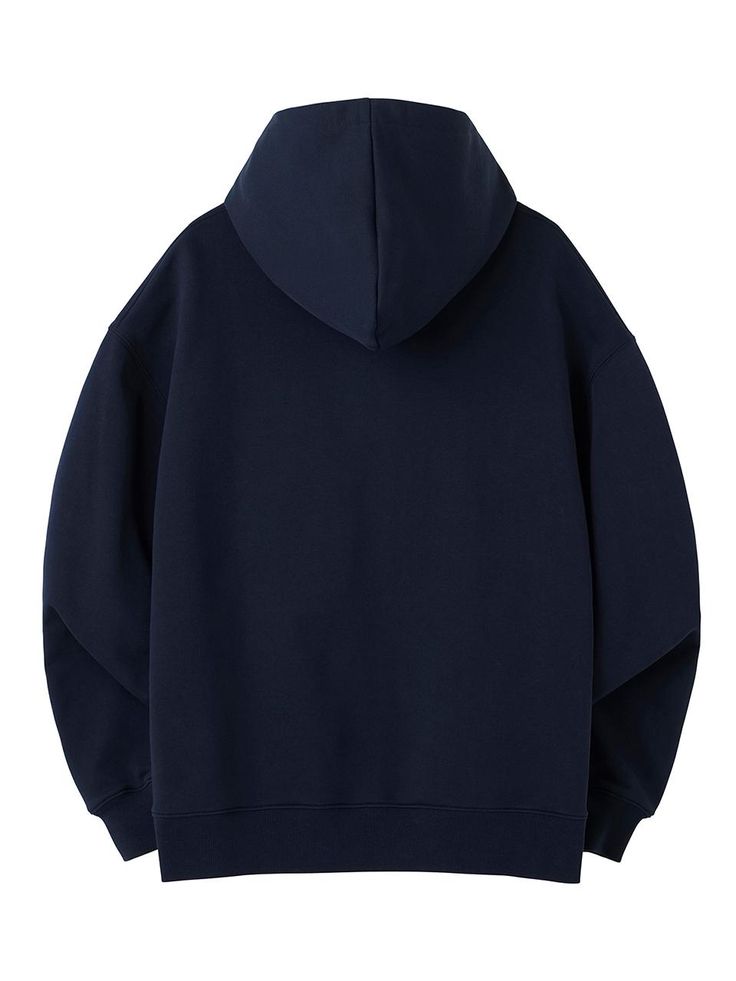 This is a casual and comfortable hoodie made out of high quality cotton and polyester blend fabric. With design detail of graphic print on the front chest, kangaroo pocket on the front, it gives a casual and unique mood to your look.- Oversized silhouette- Graphic print on the front- Metal tip on the string- Ribbed cuff and hem Navy Long Sleeve Hoodie With Pockets, Navy Sporty Hoodie With Kangaroo Pocket, Navy Long Sleeve Sweatshirt With Kangaroo Pocket, Navy Hooded Sweatshirt With Pockets, Navy Sweatshirt With Kangaroo Pocket For Winter, Navy Winter Sweatshirt With Kangaroo Pocket, Navy Long Sleeve Hoodie With Kangaroo Pocket, Blue Hoodie With Pockets For Streetwear, Navy Hooded Hoodie With Pockets