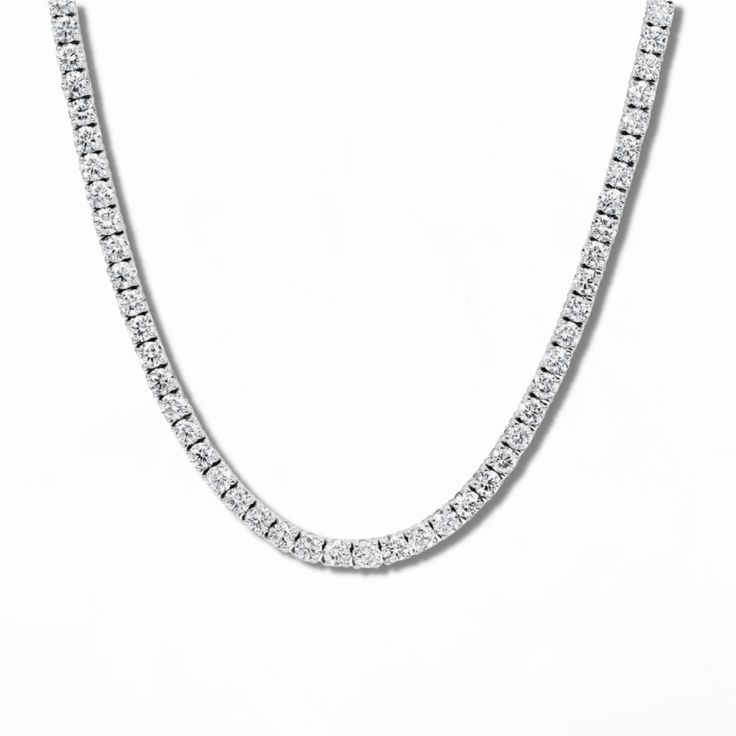 At 16in in length, this tennis necklace is the perfect subtle statement for those who like to keep it dainty. It features 3mm stones and double-clasp closure. Luxury Jewelry Collection, Everyday Bracelet, Lock Necklace, Initial Necklace Gold, Classic Necklace, Tennis Necklace, Professional Dresses, Gold Initial, Star Of David