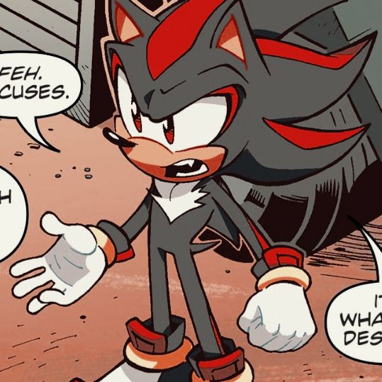 a comic book page with an image of a sonic character in the middle of it