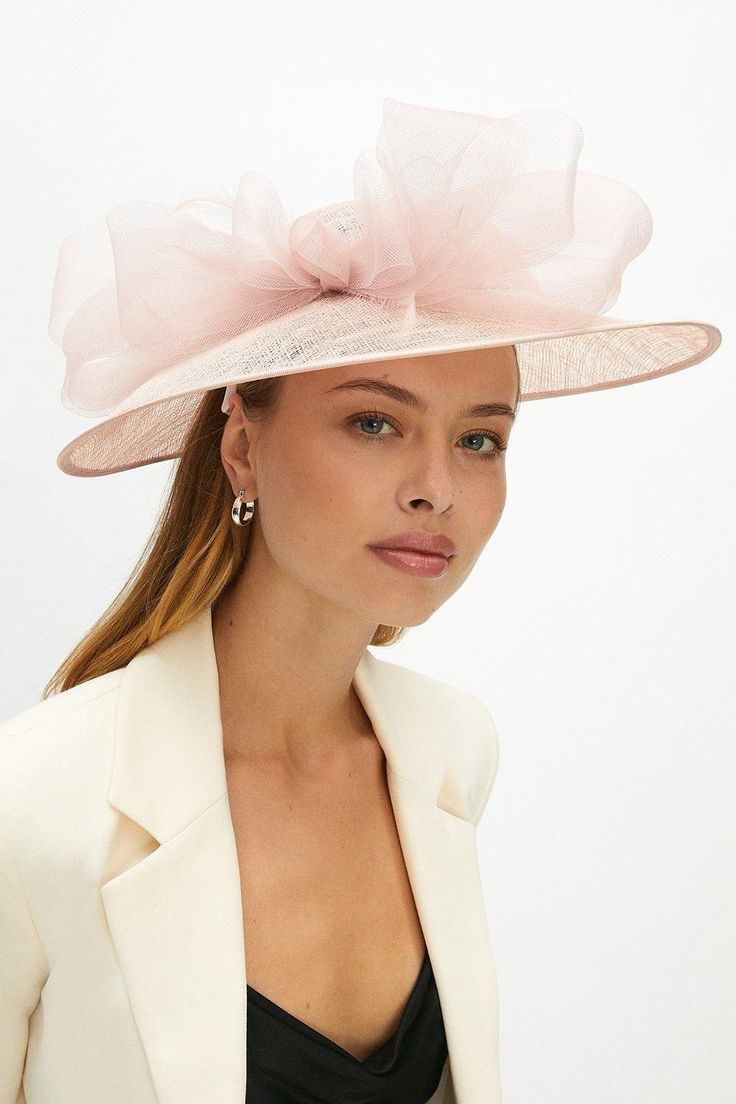 Premium Organza Bow Hat Style Fascinator Morning Dresses, Bow Fascinator, Workwear Capsule Wardrobe, Coast Fashion, Organza Bow, Pink Fascinator, Occasion Hats, Spring Wedding Guest Dress, Hat Fascinator