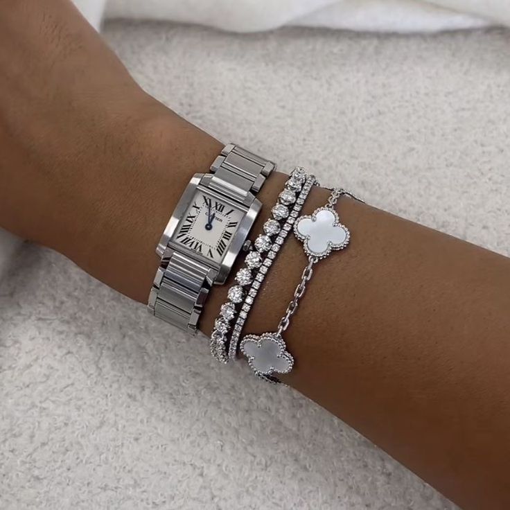 Silver Bracelets Stacked Jewelry, Silver Jewelry Combo, Designer Jewelry Silver, Bracelet Stacks Silver, Silver Stacked Bracelets, Silver Stacking Bracelets, Silver Stack Jewelry, Jewelry Stack Silver, Silver Jewellery Stack