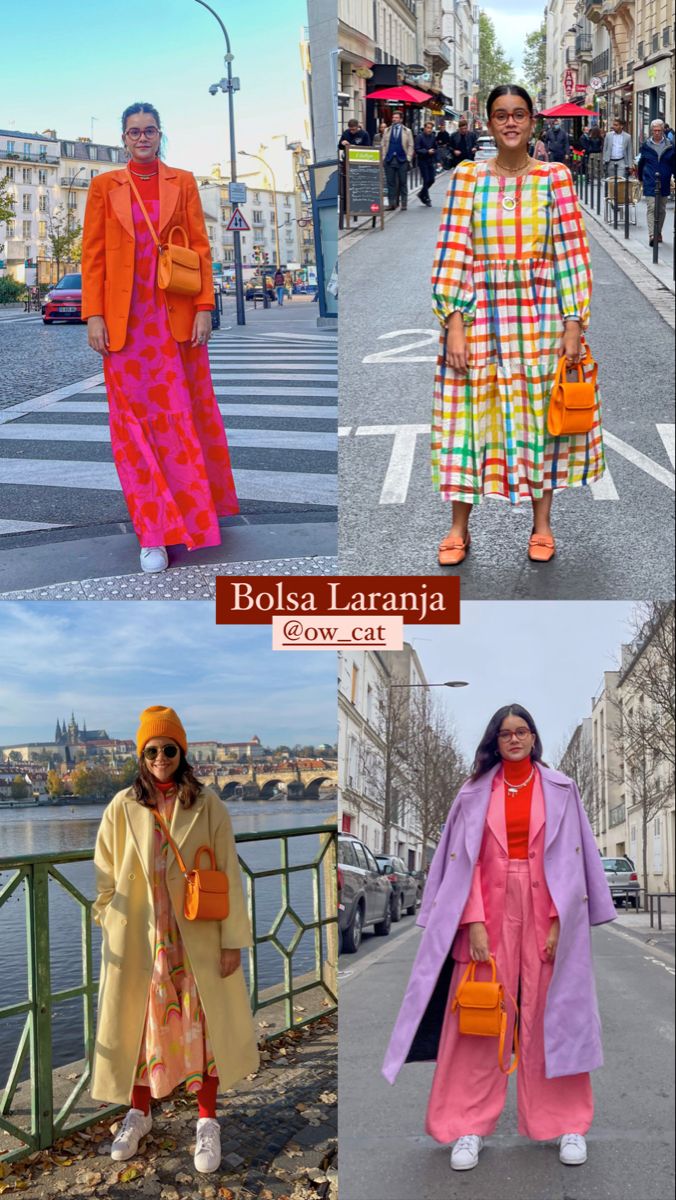 Smart Colourful Outfit, Bright Colored Outfits Plus Size, Funky Corporate Fashion, Nyc Winter Outfits 2023, Business Casual Outfits For Women Colorful, Midsize Outfits Colorful, Colourful Business Outfit, Bright Color Fall Outfits, Colorful Midsize Outfits