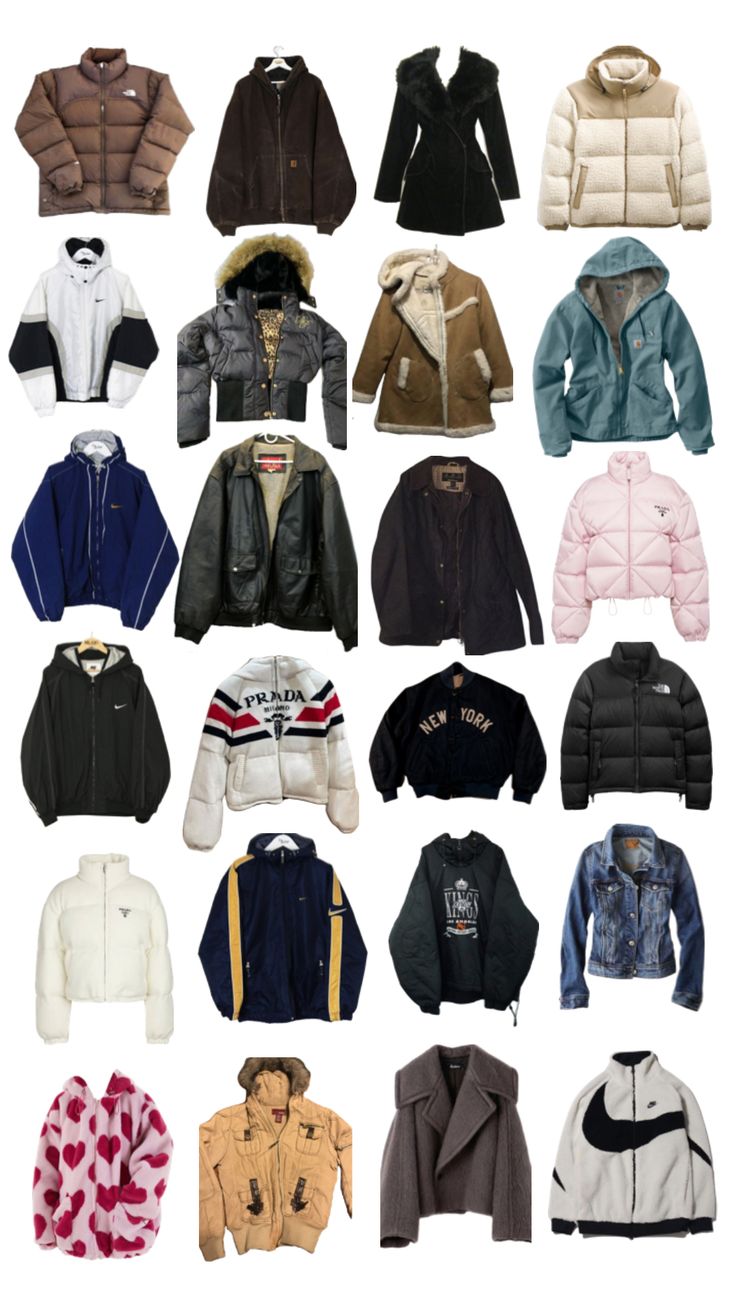 jackets Fall Outfits Yk2, Types Of Jackets Names, 2000s Fashion Outfits Winter, Y2k Winter Jacket, Jackets Aesthetic, Cute Jackets For Women, 2000 Jackets, Chose Outfit, 2000 Fashion