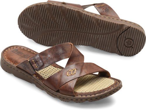 Womens Hayka in Sedona Brown Slip-on Sport Sandals For Vacation, Casual Leather Slides For Outdoor, Casual Slide Footbed Sandals With Ortholite Insole, Comfortable Brown Sport Sandals For Vacation, Casual Leather Sandals For Beach, Comfortable Brown Sport Slide Sandals, Comfortable Brown Slide Sport Sandals, Leather Footbed Sport Sandals For Outdoor, Comfortable Brown Slip-on Sport Sandals