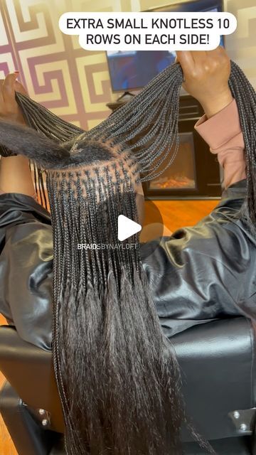 Shanaya Johnson. on Instagram: "Ladies Extra Small Knotless is on Sale for February & March!! I will be booking April Appointments on February 2nd 💕 PS: Extra Small Knotless is not on sale for April!!! #knotless #knotlessbraids #idontowntherightstothismusic #phillybraiders #phillybraids #boxbraids #extrasmallknotless #smallknotless #delawarehairstylist #delaware #blackownedbusiness #dmvbraids #smallbraids #micros #microindiviuals #microknotlessboxbraids #microboxbraids" Tiny Knotless Box Braids Long, Knotless Micro Braids With Human Hair, Small Individual Braids For Black Women, Extra Small Knotless Box Braids Parting, Noteless Braids Styling Ideas, Small Knotless Parting Pattern, Knotless Braids Small Medium, Small Full Knotless Braids, Extra Small Box Braids