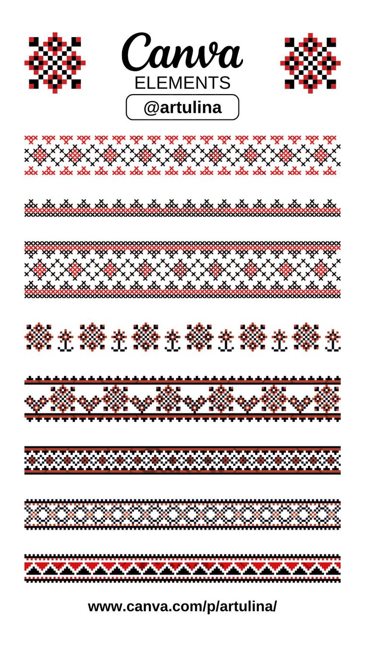 Ukrainian embroidery seamless borders - Canva Canva Codes, Elements Canva, Alphabet Photos, Graphic Shapes Design, Keyword Elements Canva, Adobe Photoshop Design, Doodle Alphabet, Canvas Learning, Element Design