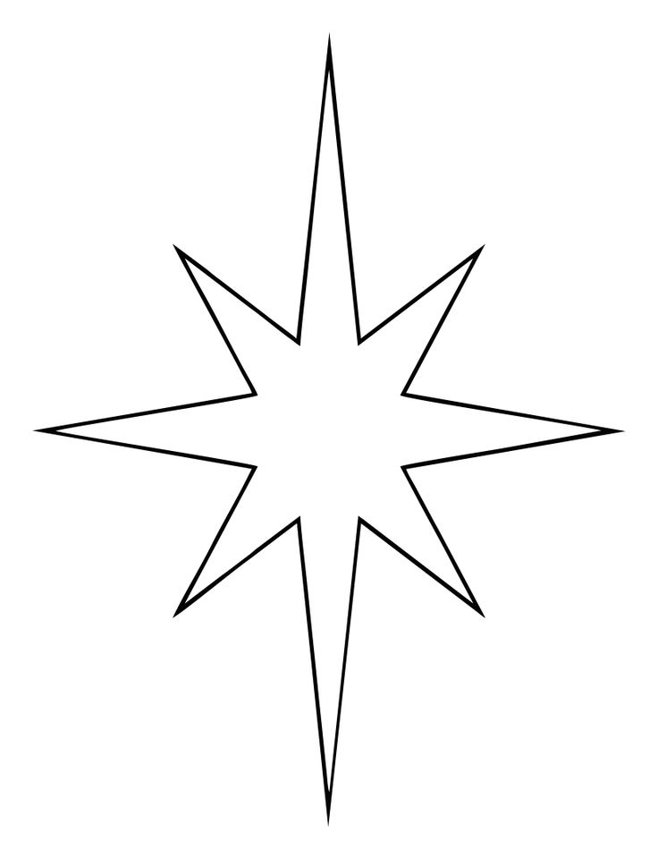 a black and white drawing of a star