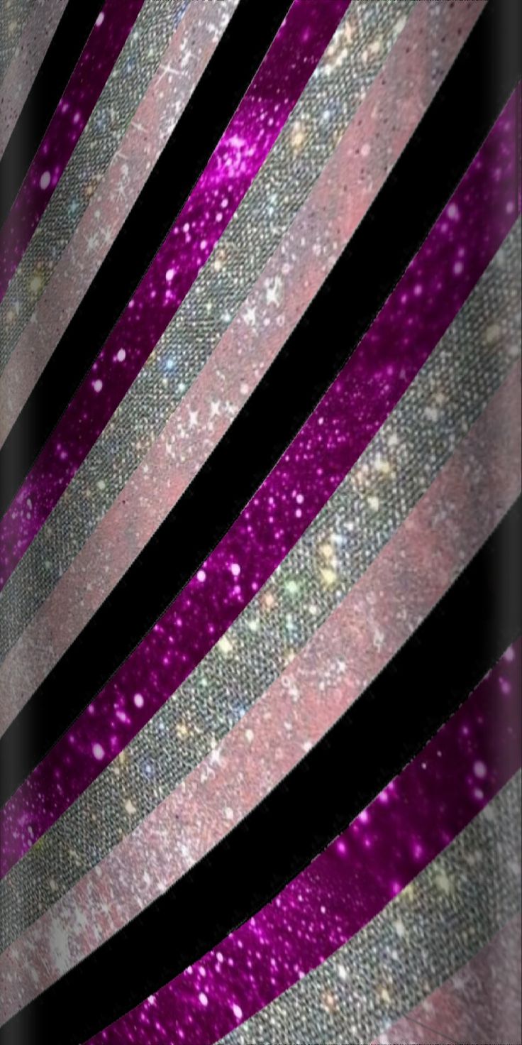 an abstract purple and black striped background with glitters on the bottom half of it