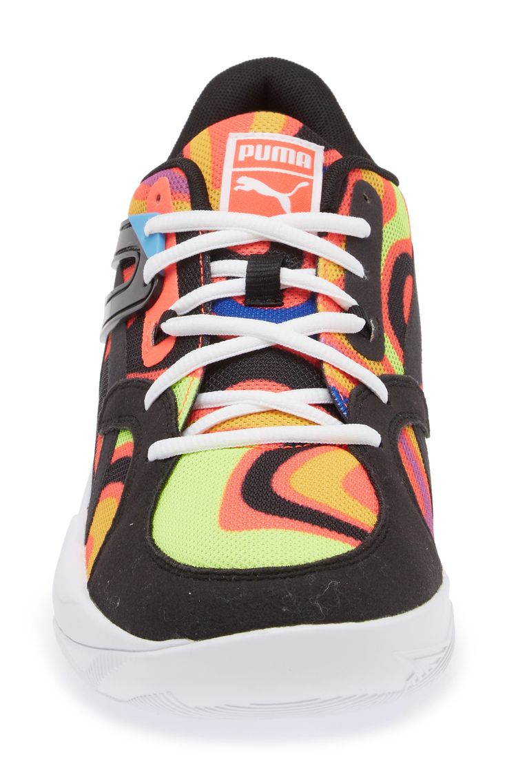 This street-ready sneaker hits the scene with plush materials, trend-forward colors and incredible cushioning. Lace-up style Textile and synthetic upper/synthetic lining/rubber sole Imported Sneaker Men, The Scene, Up Styles, Nordstrom Rack, Diving, Rubber Sole, Coral, Size 10, Nordstrom