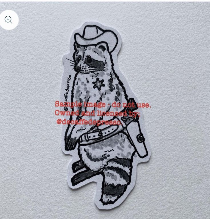 Cowboy Raccoon, Racoon Tattoo, Raccoon Tattoo, Western Tattoos, Trash Panda, Maybe One Day, Racoon, Matching Tattoos, I Tattoo