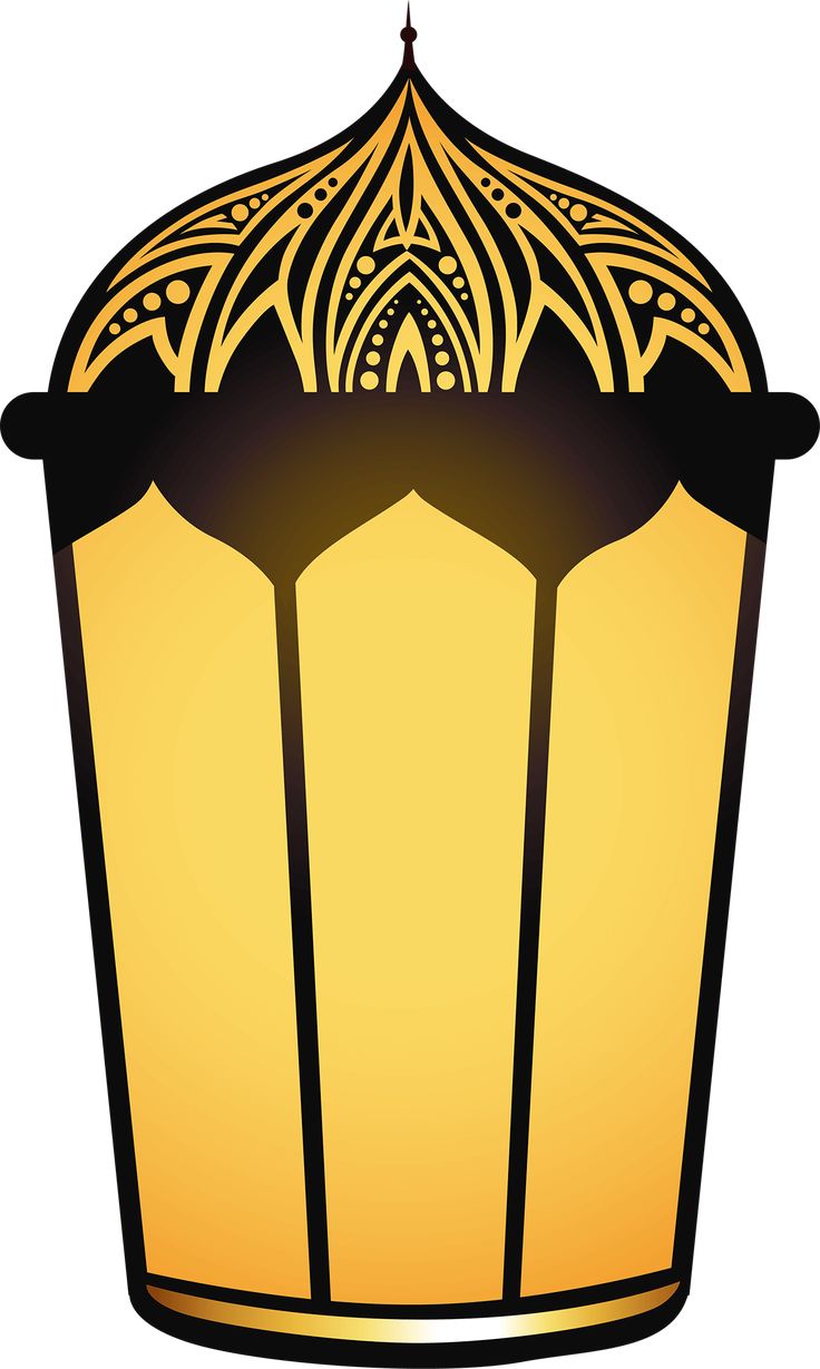 a yellow lantern with intricate designs on it