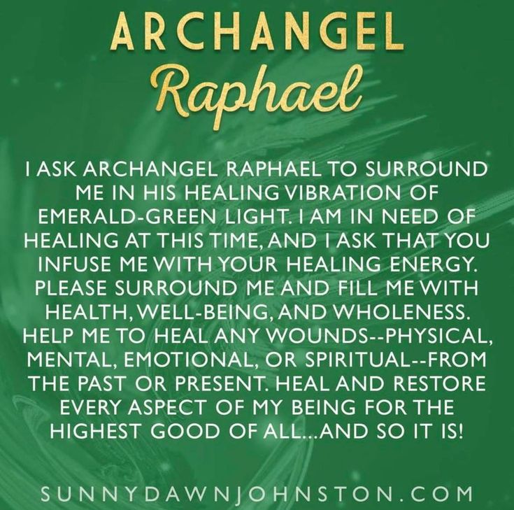 Calling in Archangel Raphael today..  Join me if guided. 💚  #sunnydawnjohnston #angels Archangel Raphael Prayer, The Archangels, Angel Spirit, Archangel Prayers, Heal Your Heart, Angel Blessings, Healing Angels, Archangel Raphael, Spiritual Prayers