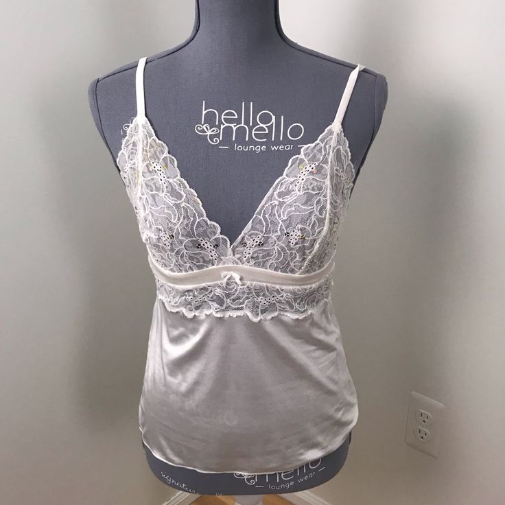 Nwt Victoria’s Secret Angels Sheer Lingerie Lace Top Size Women’s Medium Minor Discoloration (Pictured) But Otherwise Brand New Condition Lingerie Top, Victoria Secret Angels, Victoria Secret, Women's Intimates, Victoria’s Secret, Lace Top, Victoria's Secret, Color White, Dream House