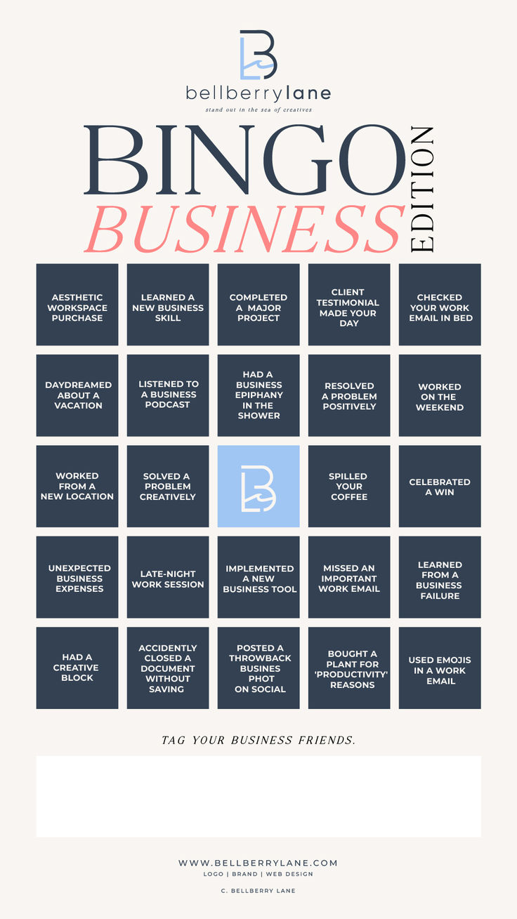 business owner bingo - a fun way to start the week Business Launch Party Ideas Events, Business Networking Ideas, Media Corner, Business Launch Party, Bingo Challenge, Chamber Events, Bingo Sheets, Cowboy Coffee, Instagram Design Creative