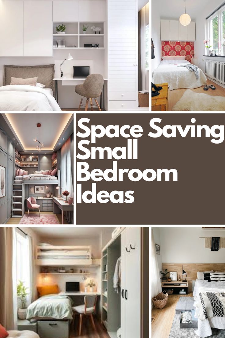 small bedroom ideas that are space saving and easy to make the most out of it