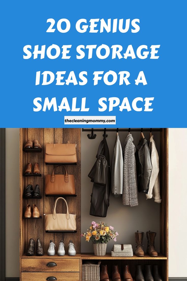 shoe storage ideas for a small space