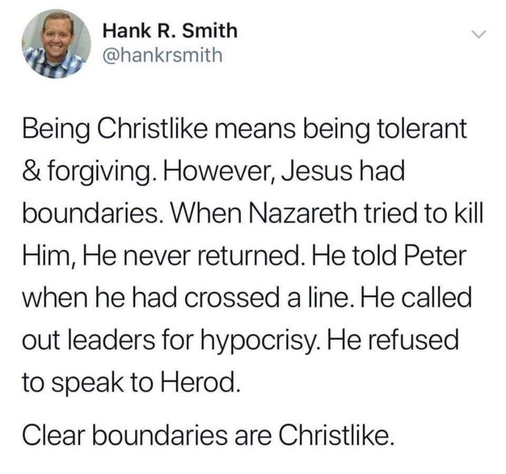 a tweet with the caption being christian means being tolerant & forging, however jesus had boundariess when nazzaeth tried to kill him