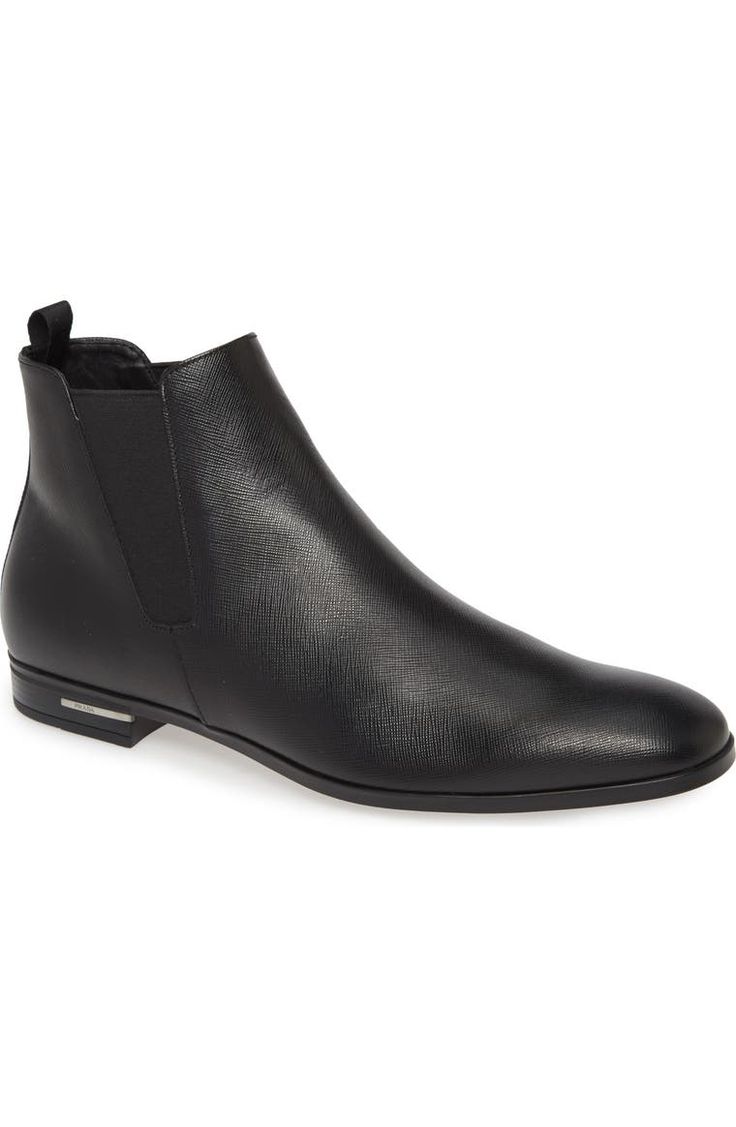 Modern Slip-on Chelsea Boots With Rubber Sole, Leather High-top Chelsea Boots For Work, Business Ankle Boots With Textured Sole, Modern Chelsea Boots With Leather Sole For Business, Classic Chelsea Boots With Textured Sole For Fall, Modern Slip-on Boots For Business, Business High-top Chelsea Boots With Leather Sole, Business High-top Chelsea Boots With Rubber Sole, High-top Chelsea Boots With Leather Sole For Business