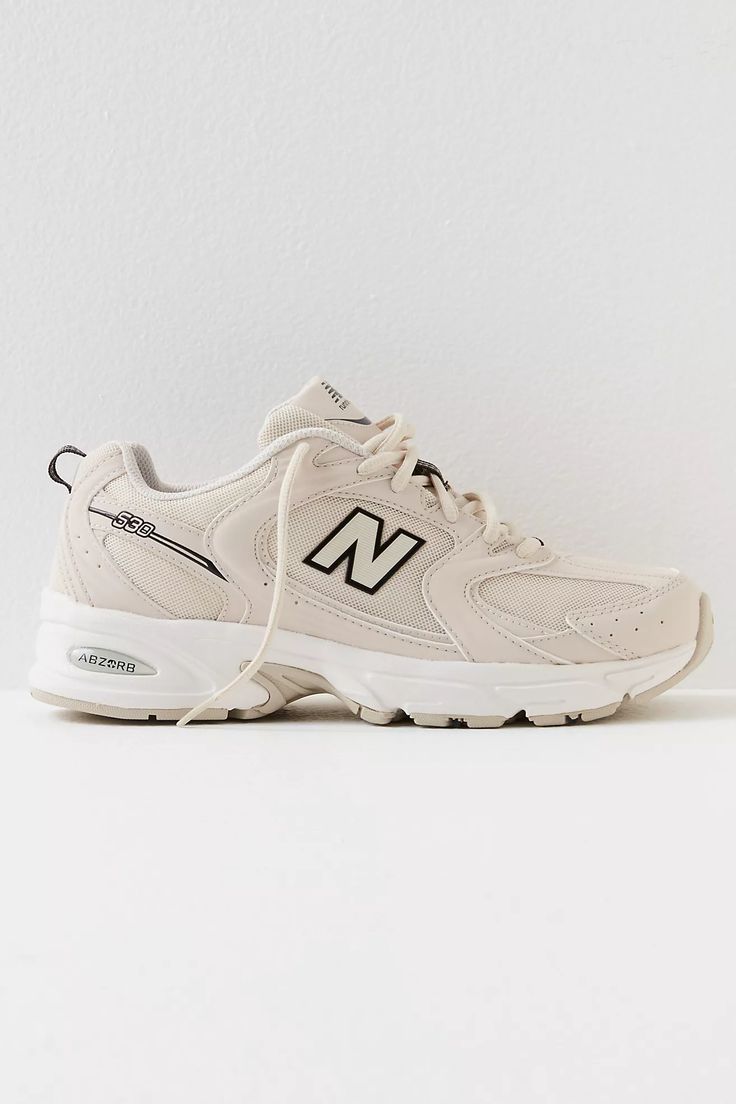 New Balance 530 Sneakers | Free People New Balance 530 Beige, New Balance Outfits, Teen Christmas Wishlist, 530 New Balance, Nb 530, New Balances, New Balance Outfit, Shoe Wishlist, Low Boots