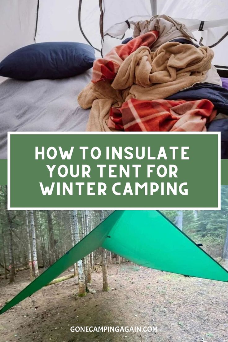 How to Insulate Your Tent for Winter Camping How To Insulate A Tent Winter Camping, Camping In Cold Weather Tips, Cool Weather Camping, Winter Tent Camping Hacks, Camping In The Cold Hacks, Staying Warm While Camping, Cozy Tent Aesthetic, Cold Weather Camping Hacks, Comfortable Tent Camping