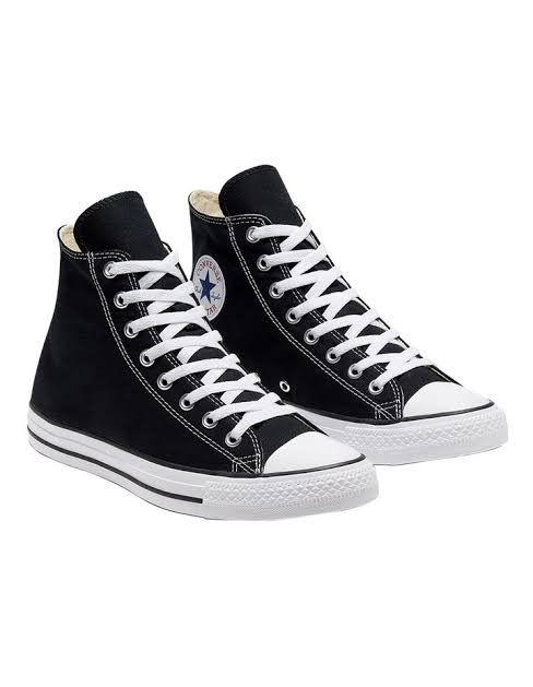 Converse All Star High, Men In Heels, White Shoe, All Stars Converse, Fashion Culture, Black High Tops, Tough Times, Converse Chuck Taylor All Star, Sneaker Collection