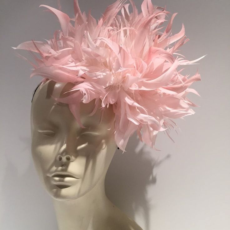 Lilac Fascinator, Pink Headpiece, White Fascinator, Red Fascinator, Tea Hats, Fascinator Wedding, Pink Fascinator, Derby Fascinator, Feather Fascinator