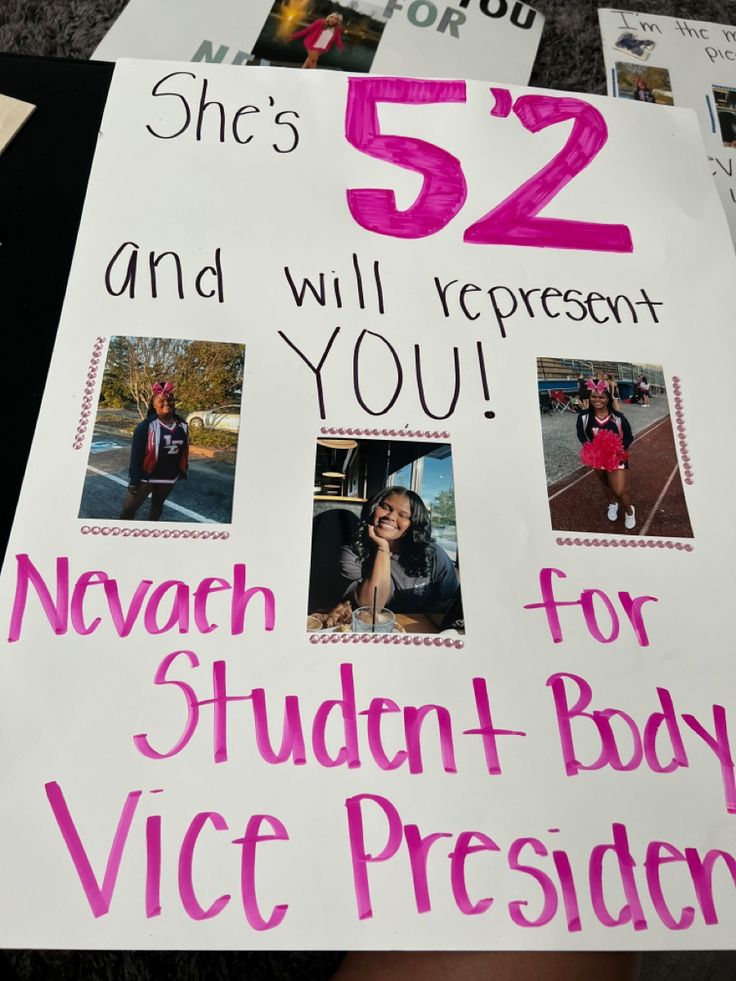 a sign that says 52 and will represent you with pictures of people in the background