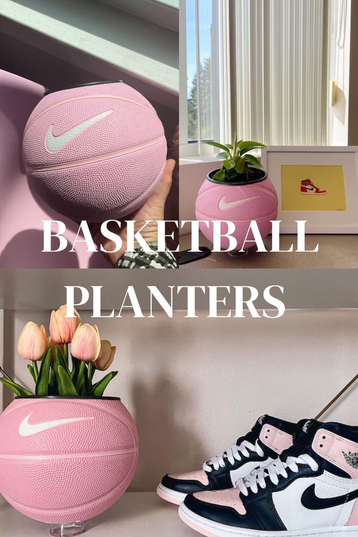 Basketball aesthetician, Basketball craft, basketball diy craft, basketball craft ideas, basketball pot,basketball ,basketball planters, basketball plant pot,basketball pottery, basketball decor, basketball wall,mini plant pot,mini basketball, mini pot,mini pot ideas, Hanging plant pot, Basketball Planter, Houseplant Art, Pots Flowers, Mini Planters, Mini Basketball, Handmade Planter, Cactus Garden, Hanging Planter, Hanging Planters