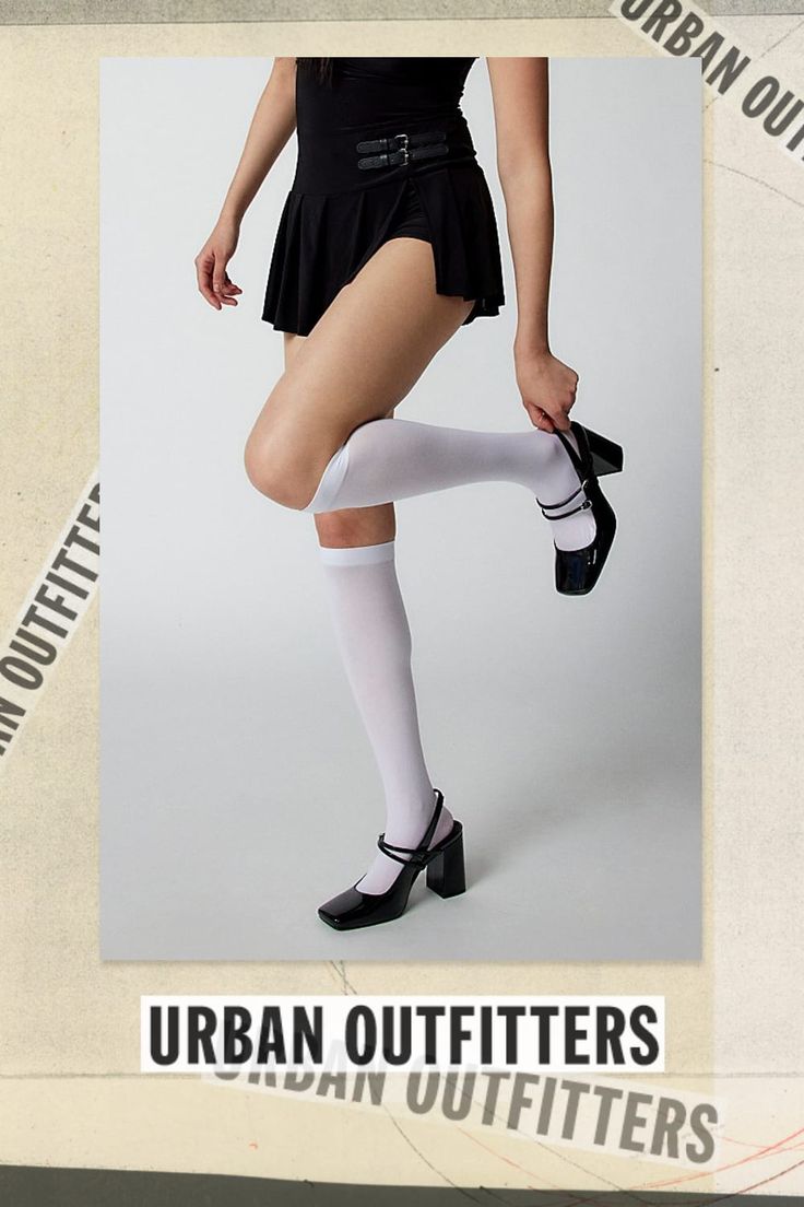 Essential knee highs in the softest sheer knit. Versatile tall sock silhouette with a sheer sock finish. Features Classic sheer knee high socks Barely-there sheer socks Tall knee high silhouette Ultra-soft fine knit Content + Care 96% Nylon, 4% spandex Hand wash Imported Size + Fit Knee high sock length Fits US women’s shoe size 6–10 | Classic Sheer Knee High Sock in White, Women's at Urban Outfitters Cheap Breathable Knee-high Socks, Cheap Elastic Knee-high Women's Socks, Cheap Stretch Solid Knee-high Socks, Black Stretch Nylon Knee-high Socks, Comfortable Knee-high Socks At Affordable Price, Tall Socks, Sheer Knit, Sheer Socks, Knee Highs