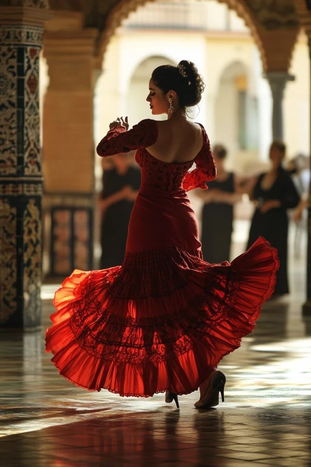 "Experience the soul of Spain by learning Flamenco in Seville! 💃🇪🇸 #FlamencoExperience #TravelSeville #CulturalImmersion" Spanish Dancing Aesthetic, Seville Flamenco, Spain Dance, Flamenco Spain, Spain Aesthetic, Vision Board Pics, Spanish Dancer, Flamenco Dancer, Flamenco Dress