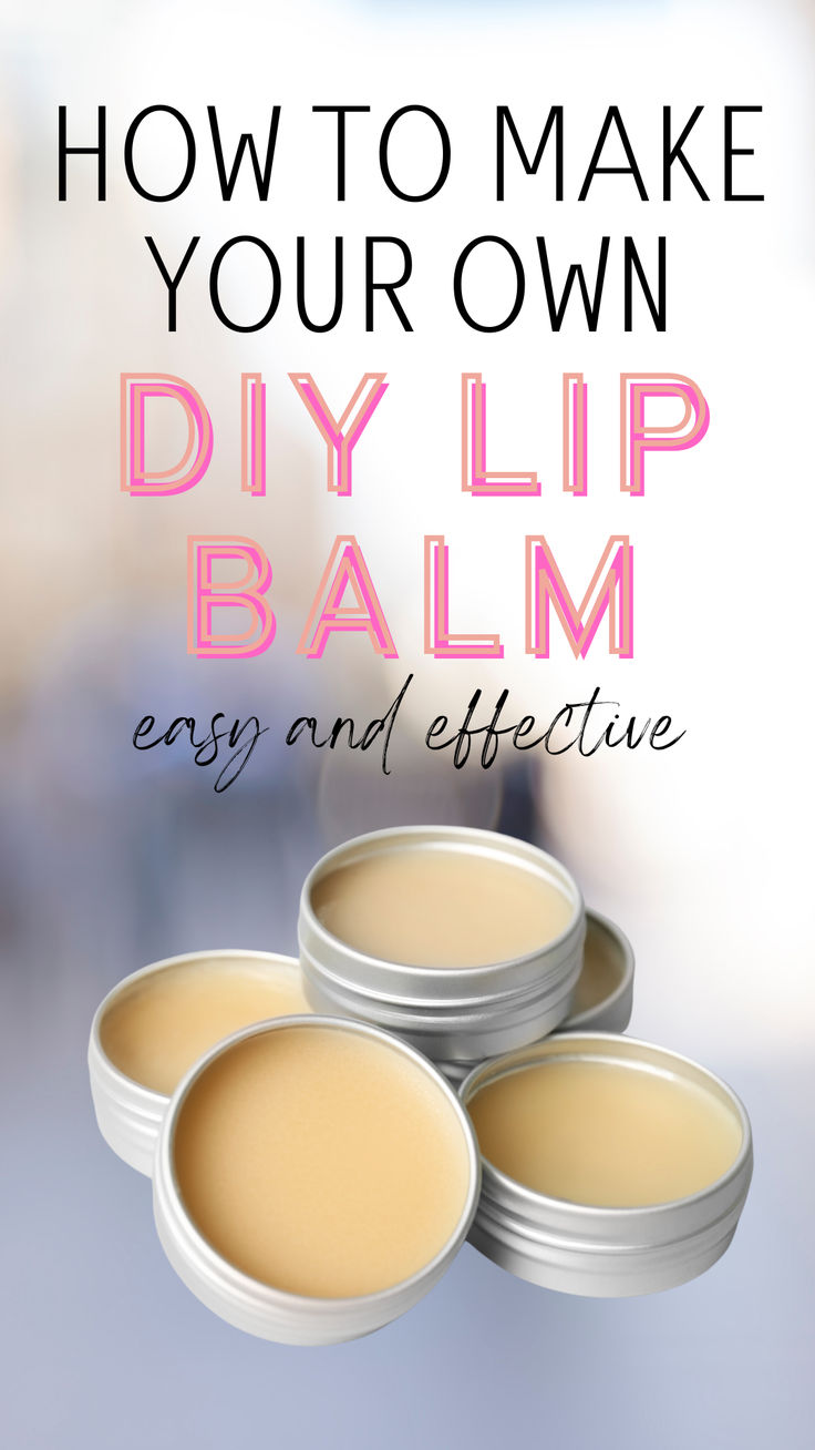 How To Make Your Own DIY Lip Balm | DIY Lip Balm Recipes | DIY Lip Balm with Coconut Oil | Homemade Lip Balm | Natural Lip Balm Recipes | Homemade Chapstick | Coconut Oil Lip Balm Diy How To Make Natural Chapstick, Best Lip Balm Recipe, Diy Plumping Lip Balm, Easy Homemade Lip Gloss, Diy Lip Balm Recipes Easy, Diy Chapstick Recipe, Diy Lip Gloss Recipes How To Make, Diy Lip Balm With Vaseline, Homemade Things To Make