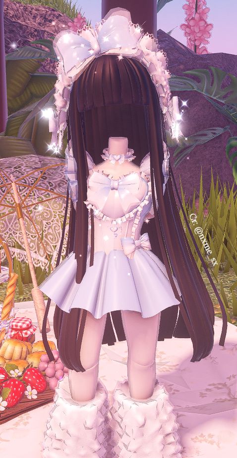 Royal High Outfits Ideas Free, Dear Dollie Corset Hacks, Cybercore Royale High Outfit, Royal High Pjs, Royale High Outfits Kawaii, Darling Valentina Corset Royale High, Snow Day Royale High Outfits, Skirt Combos Royale High, Bud Outfit Ideas Game