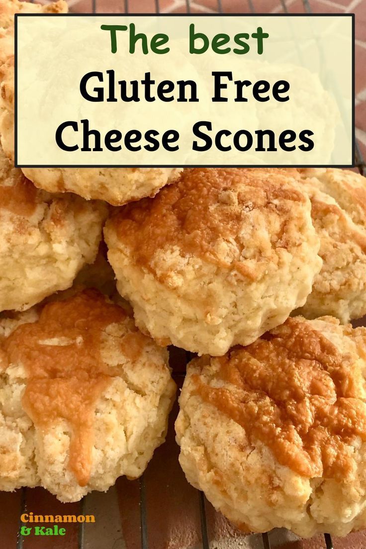 the best gluten - free cheese scones are made with just three ingredients