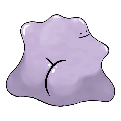 an image of a purple rock with eyes drawn on it