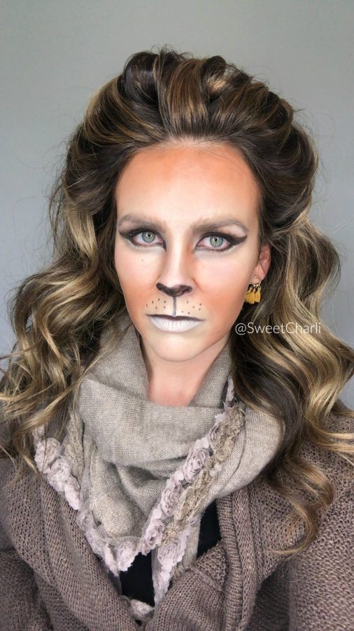 Easy Lion Makeup, Lioness Makeup, Lion Makeup, Theater Makeup, Boots Makeup, Real Makeup, Lion King Jr, Theatre Makeup, Lion Costume