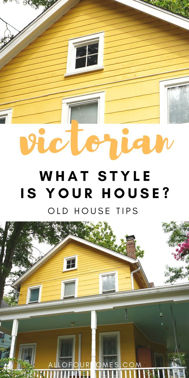 a yellow house with the words victorian what style is your house?