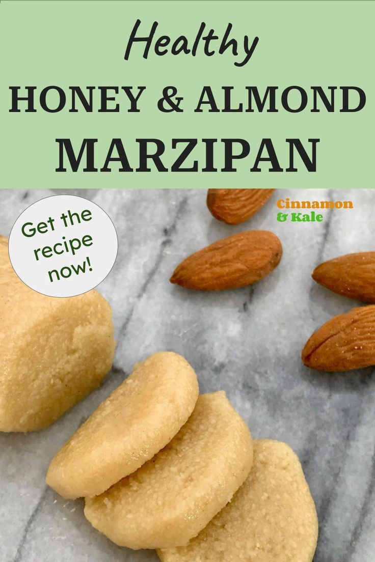 Slices of honey marzipan with almonds, with ground almonds, honey and almond extract. Homemade Marzipan Recipe, Almond Marzipan, Almond Paste Recipes, Marzipan Recipe, Maltese Recipes, Health Benefits Of Almonds, Healthy Christmas Recipes, Healthy Chocolate Recipes, Decorate A Cake