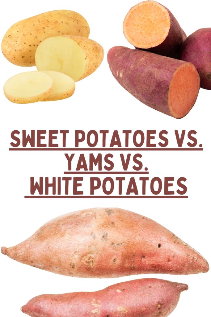 sweet potatoes and yams vs white potatoes are the best ways to use them in cooking