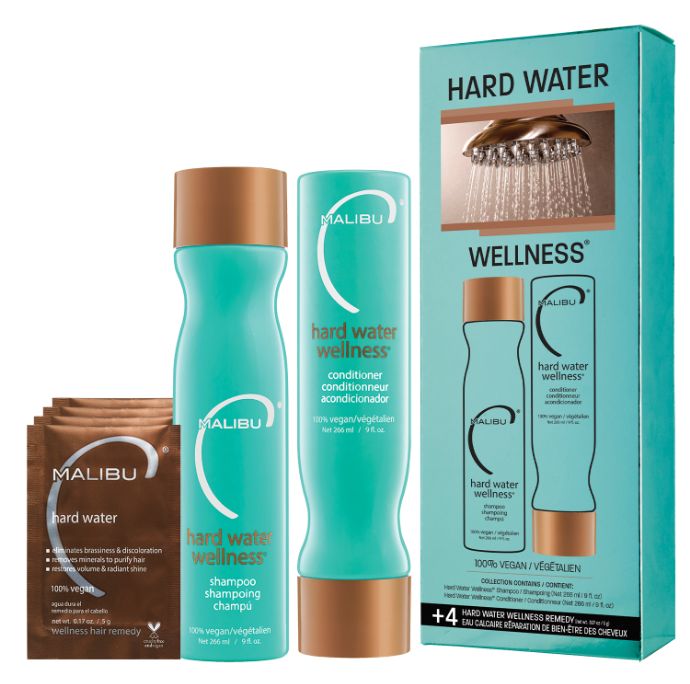 Hard Water Wellness® Collection – Malibu C Hard Water Hair, Wellness Kit, Well Water, Hair Remedies, Water Well, Hard Water, Natural Wellness, Smooth Hair, Healthy Hair