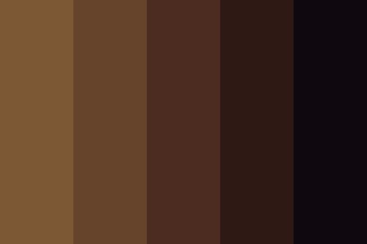 an image of brown and black stripes in the same color scheme, as well as different shades