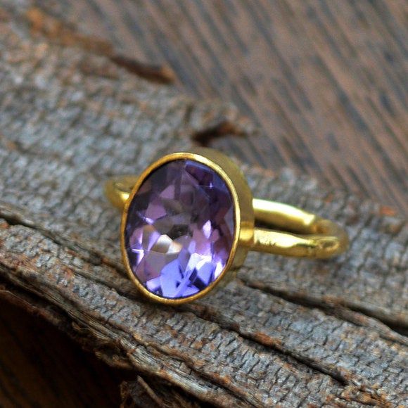 Amethyst gemstone gold ring, 14k yellow gold Amethyst ring,February birthstone gift ring,gold ring, gift fot her, Purple Amethyst Gold Ring The 14K yellow solid gold bezel and solid yellow gold ring are both shined to an extremely high polish. All rings are packaged and shipped in a beautiful ring box. The main stone is natural, shiny, Amethyst. Gemstone Size Approx : 10 x 8 mm The pictures have been enlarged to show the details. The price is for a 14k gold ring, if you want to order the ring in Gemstone Gold Ring, Yellow Gold Amethyst Ring, Spending Log, Alexandrite Jewelry, Gold Amethyst Ring, Purple Amethyst Ring, Sterling Silver Jewelry Rings, Gold Gemstone Ring, Natural Gemstone Jewelry