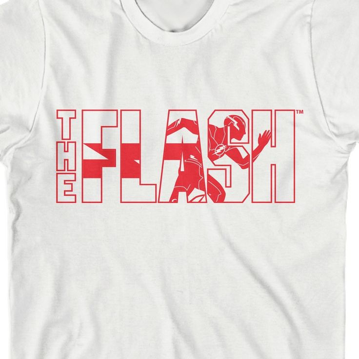 Bring your style up to speed with this Flash Movie tee. The shirt features The Flash running through white letters with red outlines that spell out his name. The tee comes in a white short sleeve crew neck. Fans of the Flash Movie will love this comfy t-shirt. White Sporty T-shirt For Fan Merchandise, Red Crew Neck T-shirt With Name Print, Red Short Sleeve T-shirt With Name Print, White Team T-shirt Fan Apparel, White Streetwear T-shirt With Team Name, Team Spirit Short Sleeve T-shirt With Logo, Sporty White T-shirt For Fan Merchandise, White Graphic Tee With Name Print, White Fan Apparel T-shirt For Streetwear