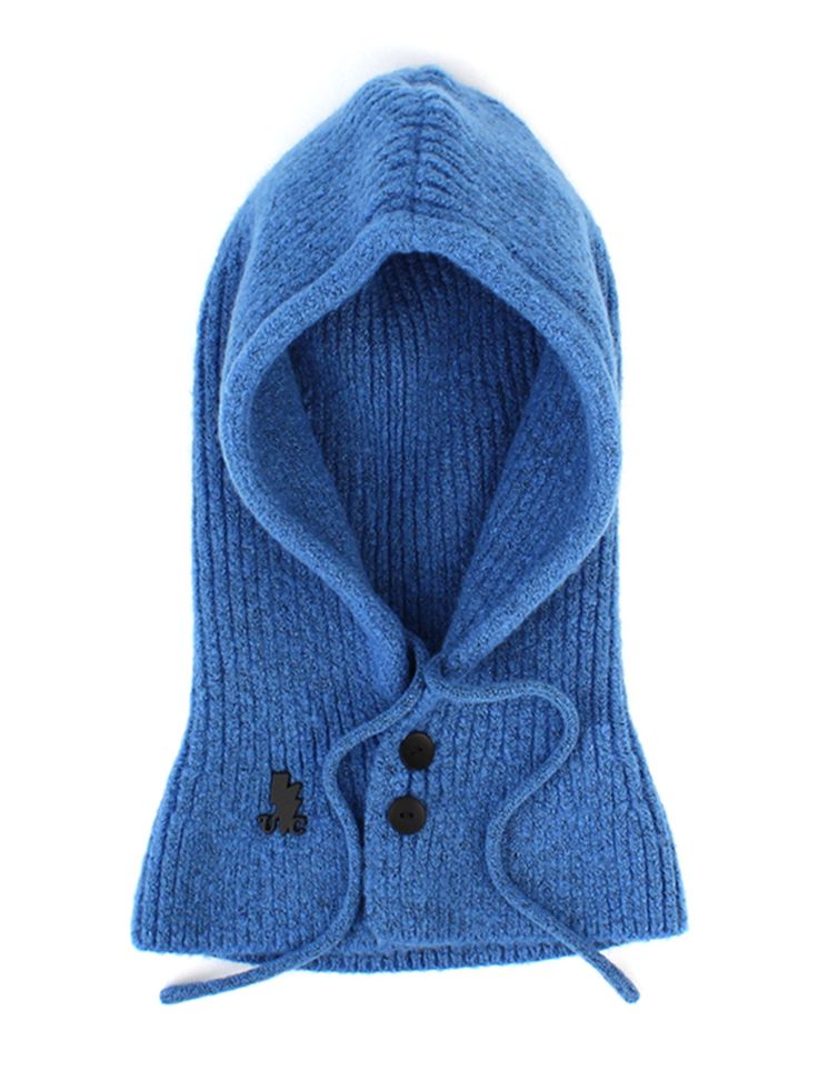 Editor's NotesWhen the temperatures dip, reach for these stylish balaclave.When you just want something to top off your look.When it’s cool out, giving off heat and keeping you nice and warm.- Our wool balaclave is also soft and cozy- You will be more stylish in this balaclava- Two button closure- Unisex design- Metal detail Measurements(in.)One Size- Depth: 18.72n.- Head size: 19.69 to 25.59in. - Neck: 15.35 to 20.47in.Composition & Care- 100% Wool - Please check label before washDesigner- Solid Balaclava For Fall Cold Weather, Solid Balaclava For Cold Weather In Fall, Fall Balaclava For Cold Weather, Casual Balaclava With Fleece Lining For Winter, Casual Winter Balaclava With Fleece Lining, Casual Full Face Balaclava For Fall, Casual Blue Full Face Balaclava, Knit Balaclava For Winter, Knit Balaclava For Winter Cold Weather