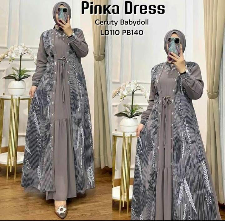 Dress Label, Contemporary Dresses, Fashion Muslim, Home Dress, Islamic Fashion, Womens Robes, Muslim Women, Review Produk, Dress Materials