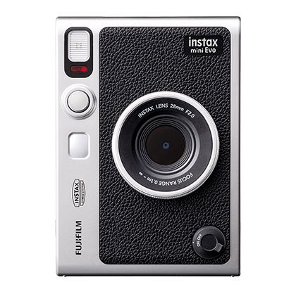 an old style camera is shown against a white background with the words instax on it