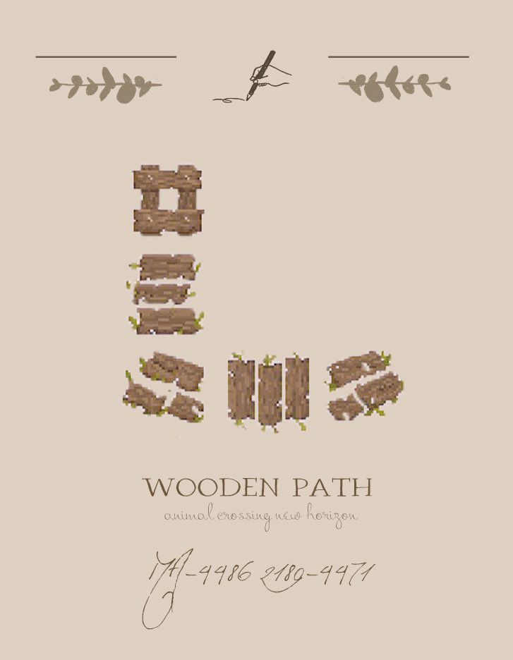 the cover for wooden path